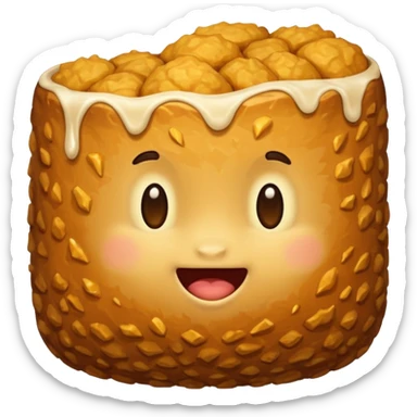make a nugget emoji sticker
