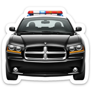 2008 Dodge Charger Police Interceptor sticker