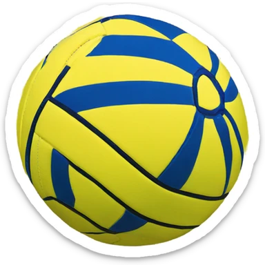 water polo ball sticker