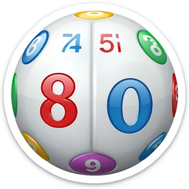 globo de bingo sticker