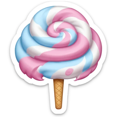 Cotton Candy sticker