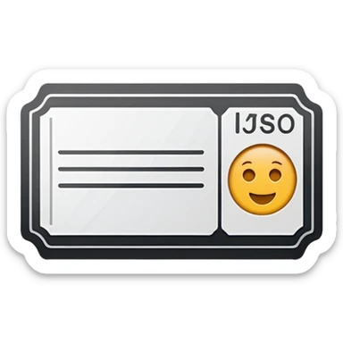 generate me a ticket png sticker