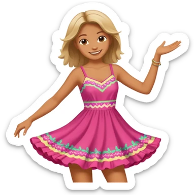 Summer Dance to "Lush Life" Song sticker