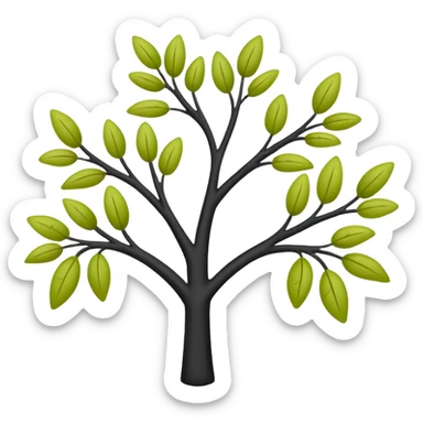 the three branches of government emoji in black sticker