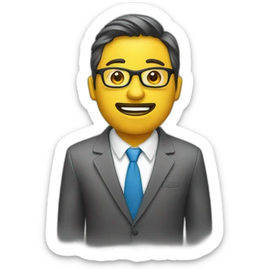 Marketing strategist sticker