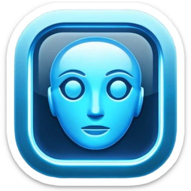 I wanted a emoji about artificial intelligence. symbolic sticker