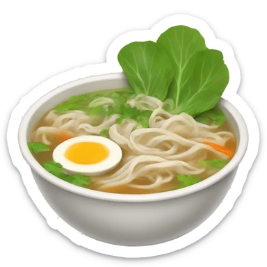 Pho soup sticker