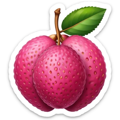 lychee sticker