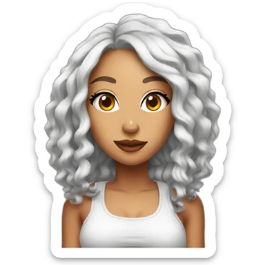 Doja cat, female hip hop Artist sticker