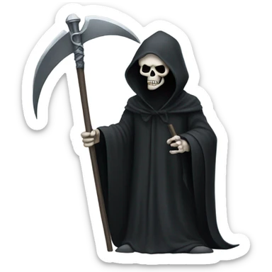 Grim Reaper sticker