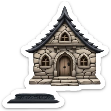 air elemental tribe house sticker