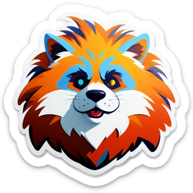 Furry  sticker