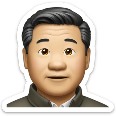 xijinping wennie the pooh sticker