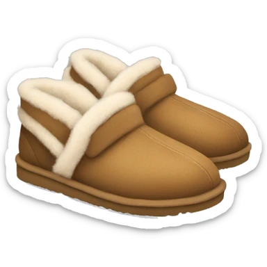 UGG slippers  sticker