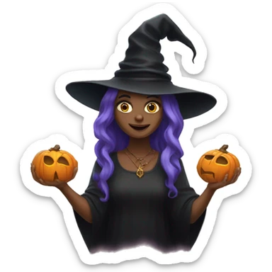 Witch esoteric  sticker