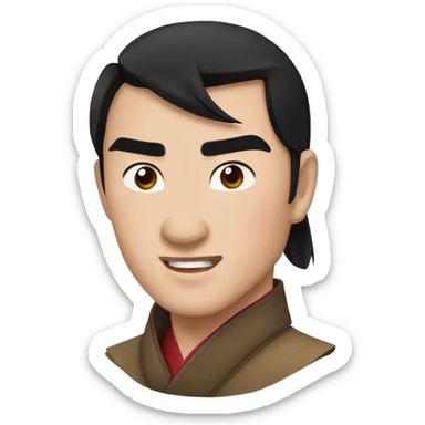 Li Shang from Mulan sticker