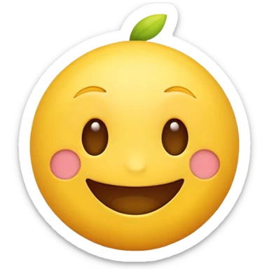 Hehe emoji  sticker