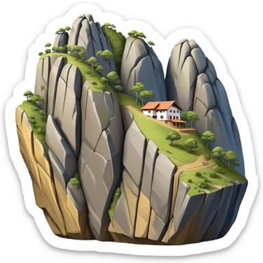 cinematic-realistic-guatapé-rock-emoji colombia sticker