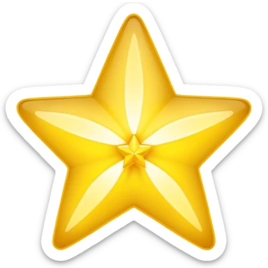 yellow star no face sticker