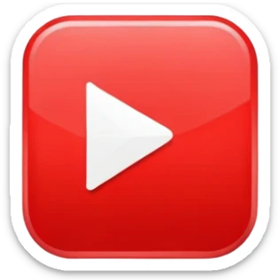 YouTube share button with arrow sticker
