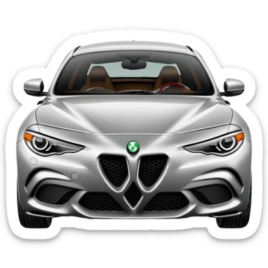 Giulia Stelvio quadrifoglio  sticker