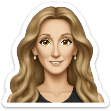 Celine dion sticker