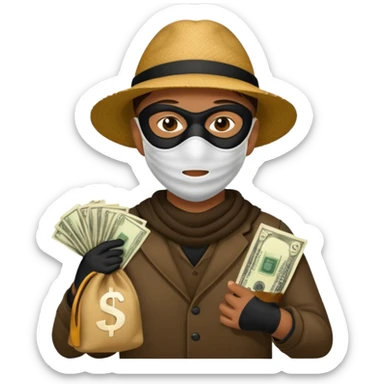 museum robber sticker