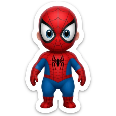 Baby Spider Man sticker