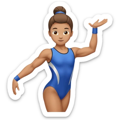 justaucorps gymnastique sticker