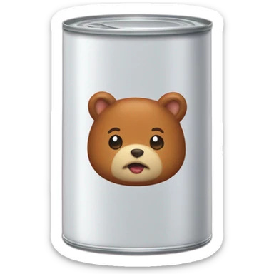 Can of Lucy Letts meat sticker