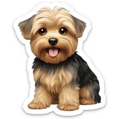 Yorkiepoo sticker