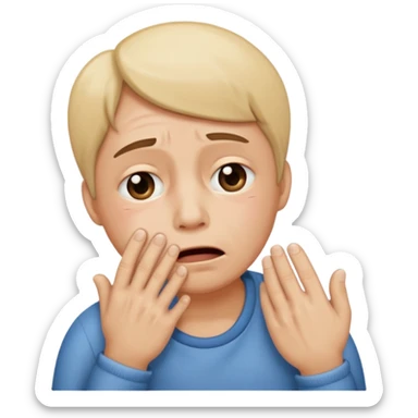 Pour la création de mon emoji place cet emoji 😭 au centre et ne le touche pas, puis fait tourner cet emoji 🤜 de 90 degrés à gauche et tu le met sur la bouche de l’emoji précédent . Et surtout ne modifie pas les emojis sticker