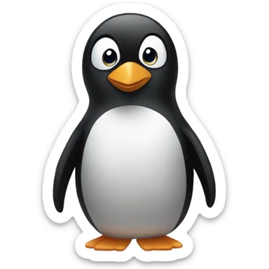 Pinguim fofo  sticker