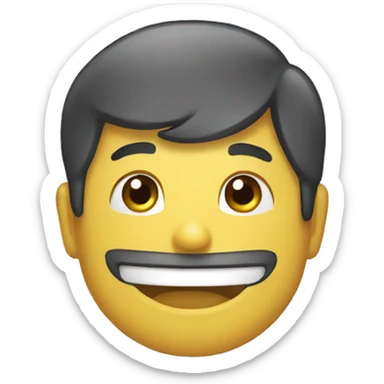 Emoji qui crache sticker