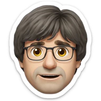 Carles Puigdemont  sticker