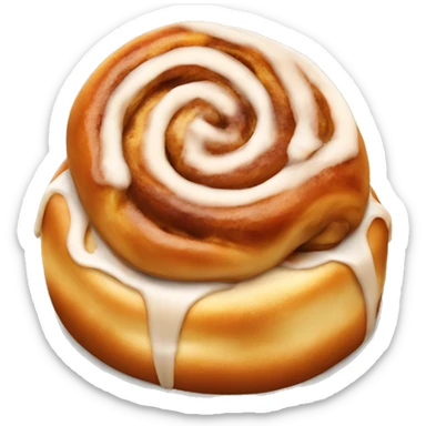 cinnamon bun sticker
