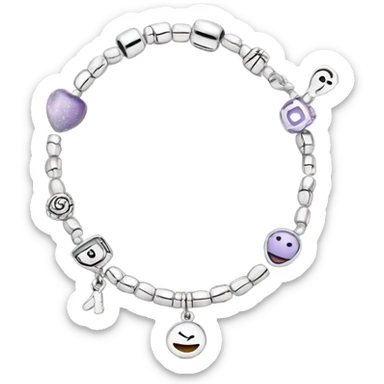 Pandora bracelet sticker