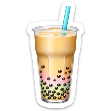 bubble tea sticker