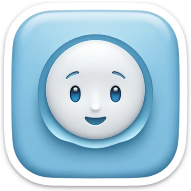 Sber logo in a light color scheme with a soft gradient background sticker