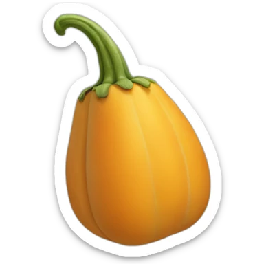 butternut squash sticker
