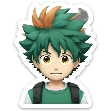 Izuku Midoriya sticker