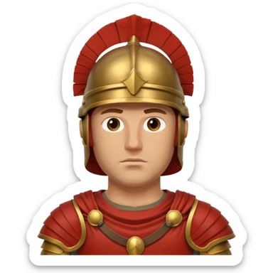 Roman soldier sticker