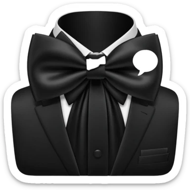 bow tie emoji sticker