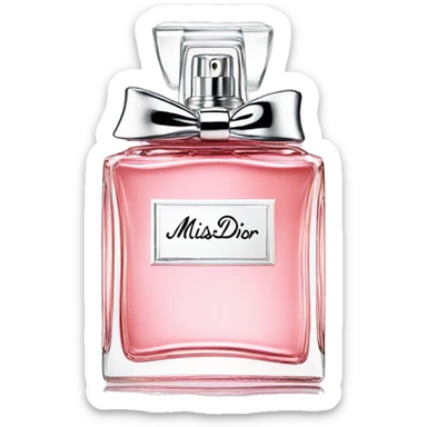 Miss dior perfume sticker