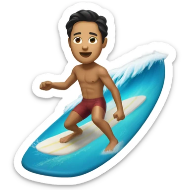 Kim Jon Ung surfing sticker