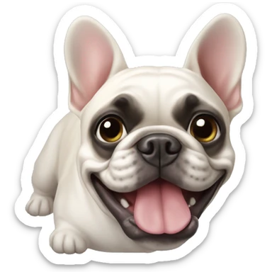 french bulldog  sticker