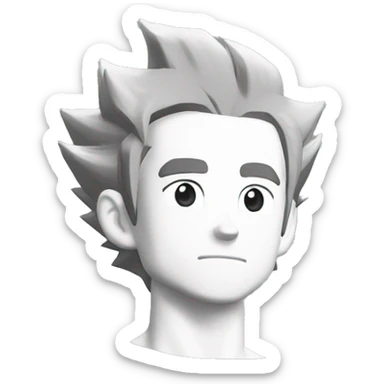 goku from Dragon ball Z sticker