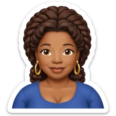 Oprah sticker