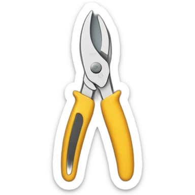 Langue plier entre les lèvres sticker