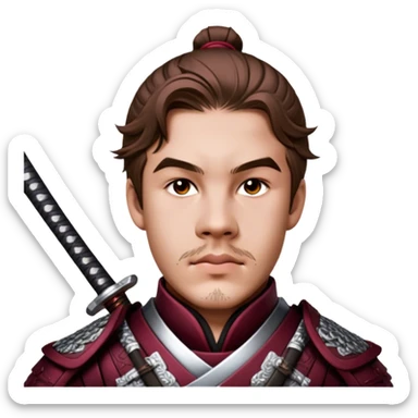 Resolute Samurai sticker